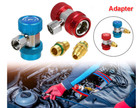 2 Quick Coupler Adapter for Car AC System Adjustable HP& LP Connector 1/4" Flare — photo 6