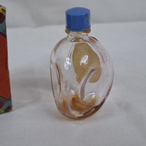 Vintage 1950's Fragrance of Heather by Palmyra Perfume Small Empty Bottle & Box - Picture 5 of 17