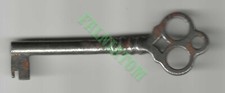 Vintage Hollow Barrel Skeleton Key - Approx 3" Long