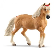 SCHLEICH - Figurine de l'univers des chevaux - Jument Haflinger -  - SHL13950