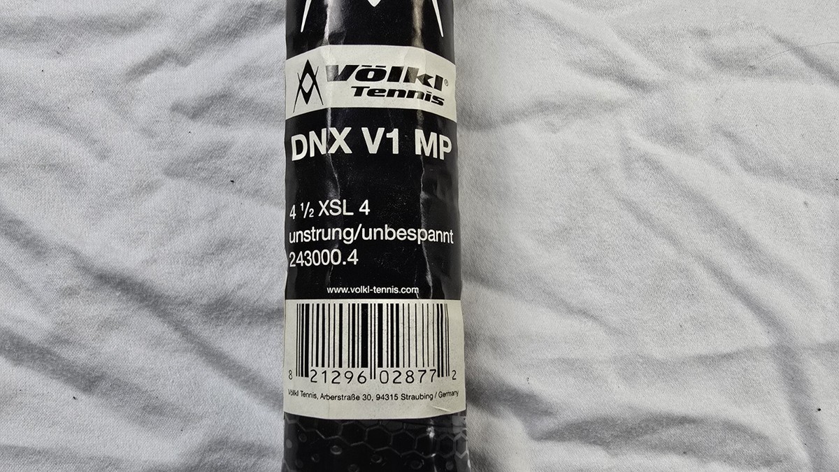VINTAGE NOS Volkl DNX V1 Tennis Racket 243000.4, 4 1/2