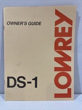 Genuine LOWREY Organ Owner's Manual DS-1 Model D360 New Old Stock