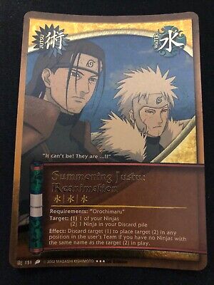 Summoning Jutsu: Reanimation - 151 - NM - 1st Edition - Foil - Naruto –  Squeaks Game World