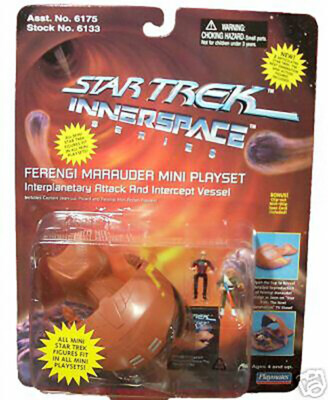 Ferengi Marauder STAR TREK Raumschiff Innerspace ovp NEU