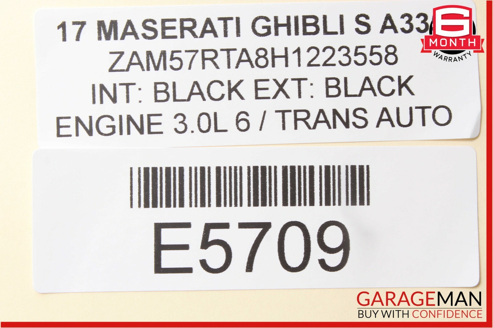 14-17 Maserati Ghibli Front Left Side Engine Motor Mount Support Bracket Holder
