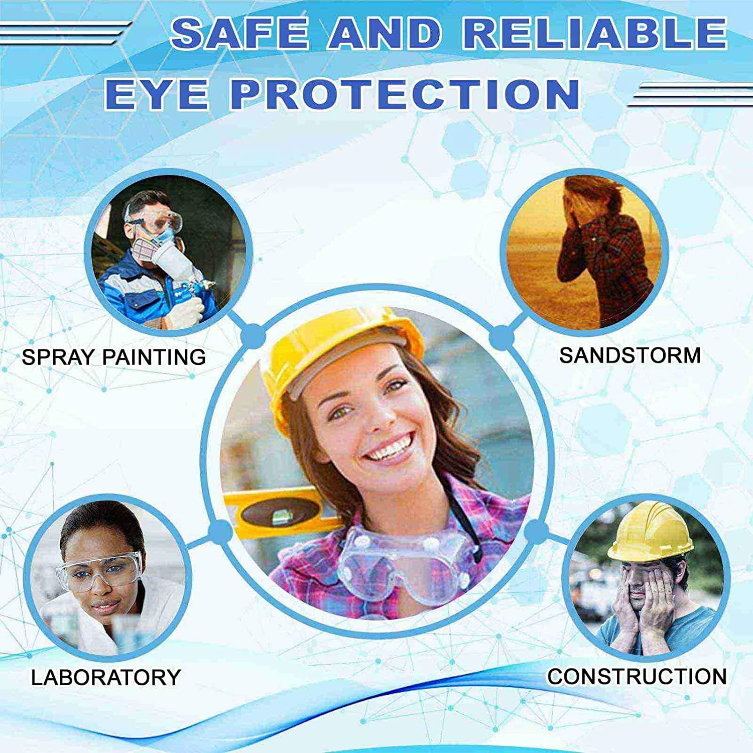 Woodpecker Medical Dental Anti Fog Safety Goggles Over Glasses Lab Works Eyewear eBay