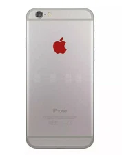 4 Red Apple Logo Overlay Vinyl Decal - For iPhone Windows Laptops Mugs 