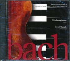 CD Johann Sebastian Bach, Mala Tenenbaum, Gerald Ranck - Sonatas For Violin And