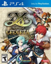 Ys: Memories of Celceta (Sony PlayStation 4, 2020) PS4 - Complete w/ Manual