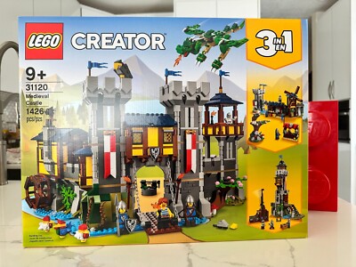 LEGO Creator 31120 Medieval Castle 3-in-1 Building Set 1426 Pcs | eBay