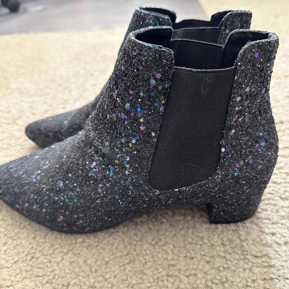 Topshop 2025 glitter boots
