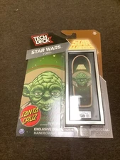 TECH DECK Exclusive Collector's Edition Hand board Santa Cruz Star Wars Yoda