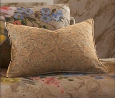 2er Set Designers Guild Bronze/Altgold Heritage Kissenbezüge 60x44cm