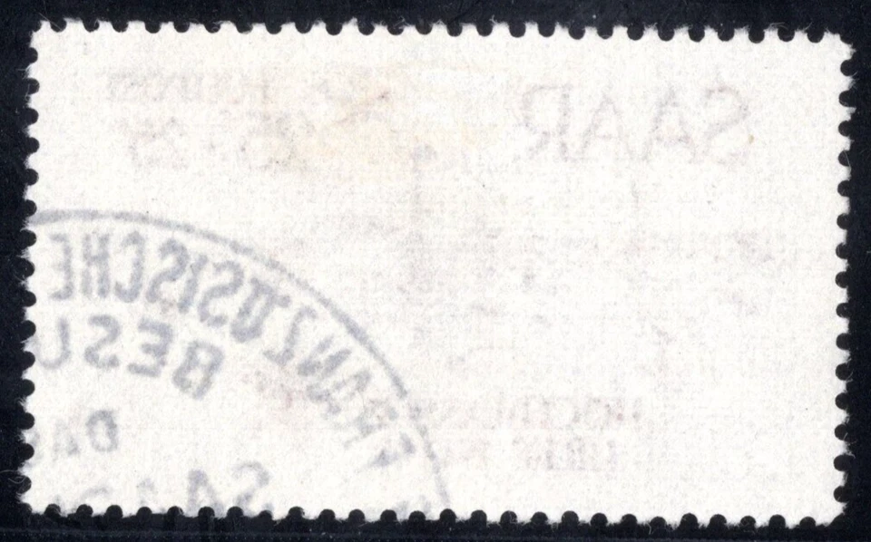 GERMANY SAAR 1948 SCOTT #CB1 CHOICE STAMP - Image 2 of 2