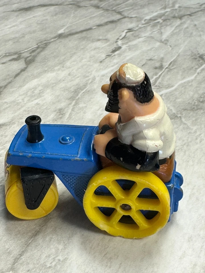 Matchbox Popeye Bluto's Road Roller Винтажный 1980 Б/у Паровой ролик - Изображение 3 из 4