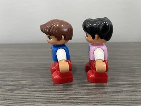 LEGO Duplo 10617 My First Farm - Boy & Girl W/ Red Pant Replacement Figures Only