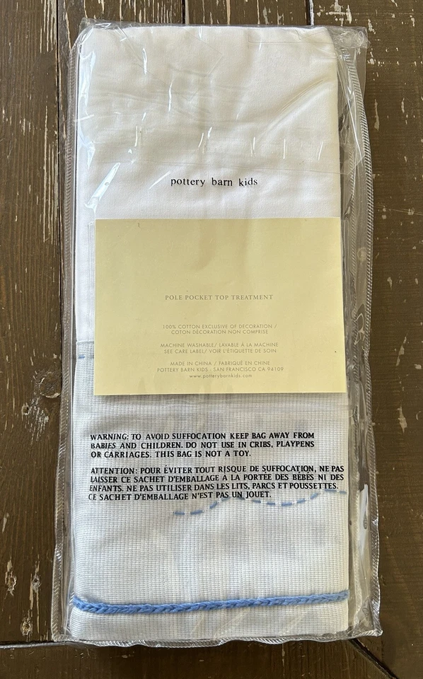 Nueva cenefa de bolsillo de poste POTTERY BARN KIDS 18” X 44” LITTLE FISHIES peces vida marina Foto 4 de 4