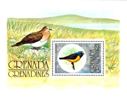 Timbre Oiseaux Grenade Grenadines BF17 ** (72369ER) - Photo 1/1