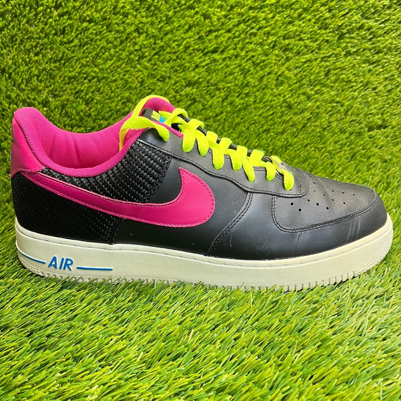 Scarpe da ginnastica Nike Air Force 1 Low London da uomo taglia 11 5 nere rosa