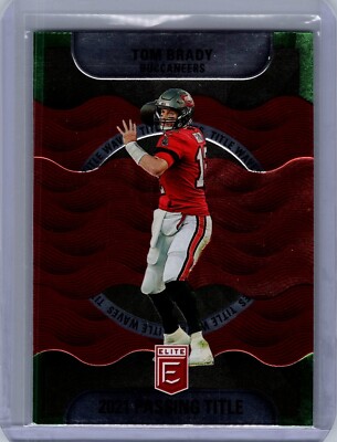 2022 Panini Donruss Elite Title Waves #TW3 Tom Brady -Buccaneers