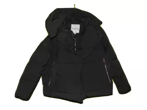 Varicks Black Goose Down Womens Jacket Medium New