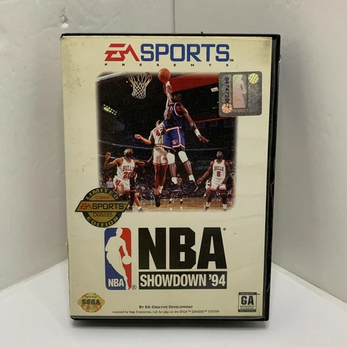 NBA Showdown '94 (Sega Genesis, 1994) - EA Sports --RETRO--