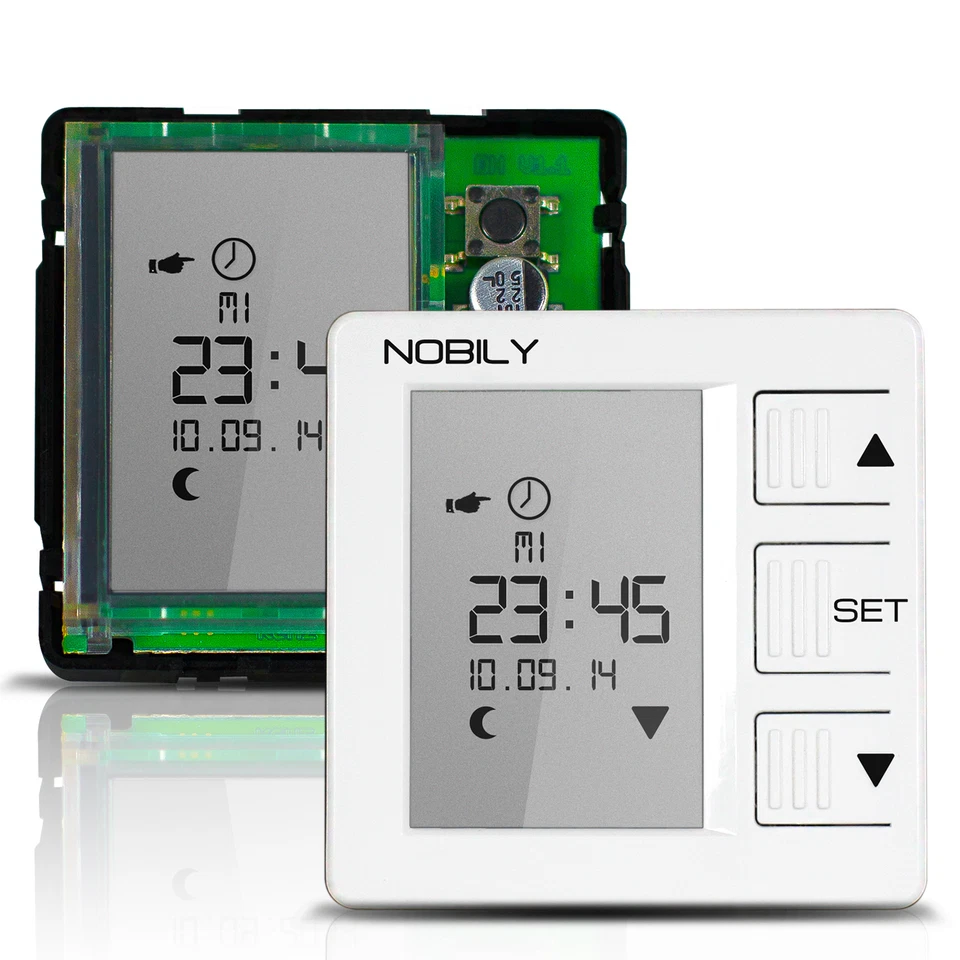 NOBILY ZS1 Rolladen Zeitschaltuhr Rolladensteuerung Rollladen Timer Steuerung - Bild 2 von 4