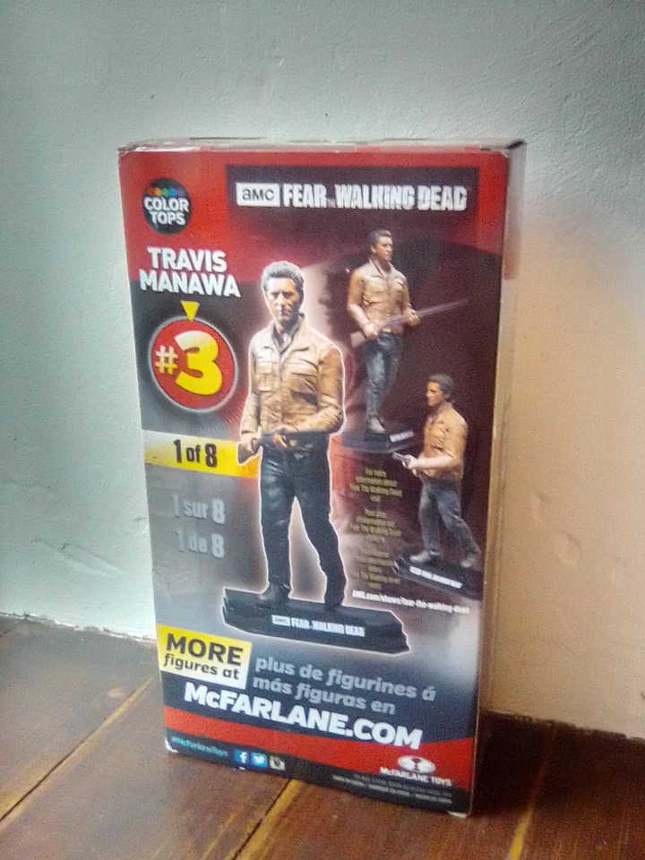 figurine Fear The Walking Dead: Travis - McFarlane Neuve - Photo 2/4