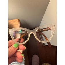 Jean Philippe Joly Pour Toi 350 Vintage Cat Eye Eyeglasses Clear Tortoise Italy