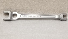 Klein Tools 3146B Dual-ended Four-size Linemans Wrench OAL-13" Made in USA