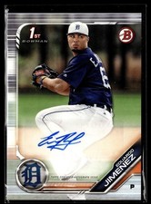 2019 BOWMAN 1ST PROSPECT AUTO EDUARDO JIMENEZ TIGERS