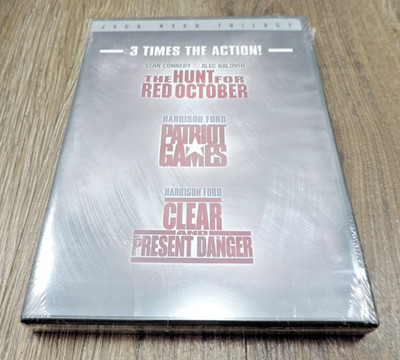 Jack Ryan Trilogy The Hunt for Red October Patriot Games, Clear & Present Danger