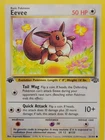 Eevee 51/64 1st Edition Jungle WOTC 1999 Pokémon Card LP