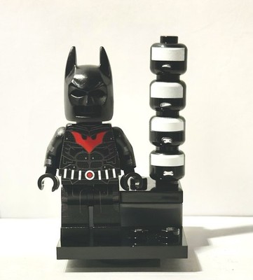 LEGO Batman Beyond Minifigure + 4 EXTRA HEAD VARIANTS! DKC (dkcollectables)