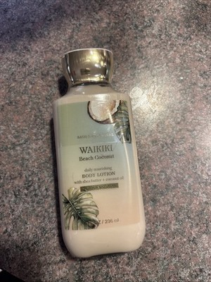 Bath & Body Works  WAIKIKI BEACH COCONUT Body Lotion 8 FL OZ