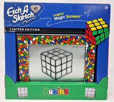 Etch A Sketch Limited Edition 60th Anniversary Rubiks Design Magic Screen NIB