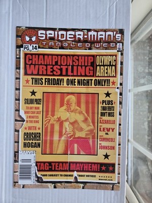 Spider-Man's Tangled Web #14 NEWSSTAND 1:20 Rare 1,552 Copies Dave Johnson Cover