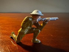 Vintage Grey Iron G22 4/5 U.S. Doughboy Sharpshooter Cast Iron Toy Soldier 