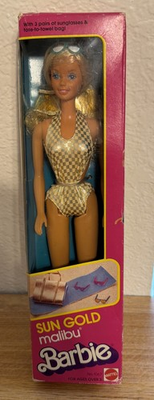 #ad #ad Sun Gold Malibu Barbie Doll 1983 Mattel Inc 3 Never Been Played With $59.95