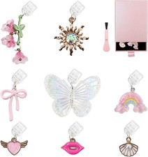 8 Pack Dust Plug Charms for Kindle, USB C Dust Plug Compatible with Phone, Type