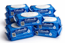 Cottonelle Flushable Wet Wipes 84 Count - Hypoallergenic Wipes, Alcohol Free