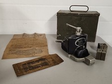 Papco #600 Roto Master Tube Flaring Tool Set with Dies Box Instructions Working