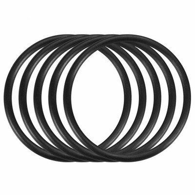 5pcs Black 30mm Outer Dia 2mm Thickness Sealing Ring O-shape Rubber Grommet  KD 