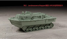 3D Printed 1/72 German Landwasserschlepper Amphibious Vehicle Model Kit