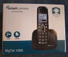 Image of BigTel 1500 Cordless Big Button Phone for Elderly - Loud Phones for Hard Hearing
