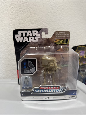 Star Wars Micro Galaxy Squadron AT-ST Vehicle Pilot 009 Launch Edition Series 1 