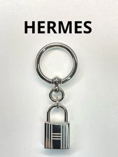 Hermes Scarf Ring Loop Charm Cadena Used Authentic Vintage Jewelry