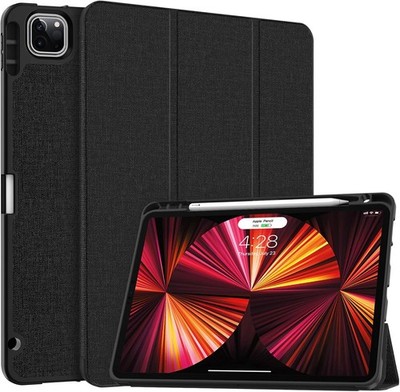 iPad Pro 11 Case (2022) with Pencil Holder - Complete Protection, Auto Sleep/Wak