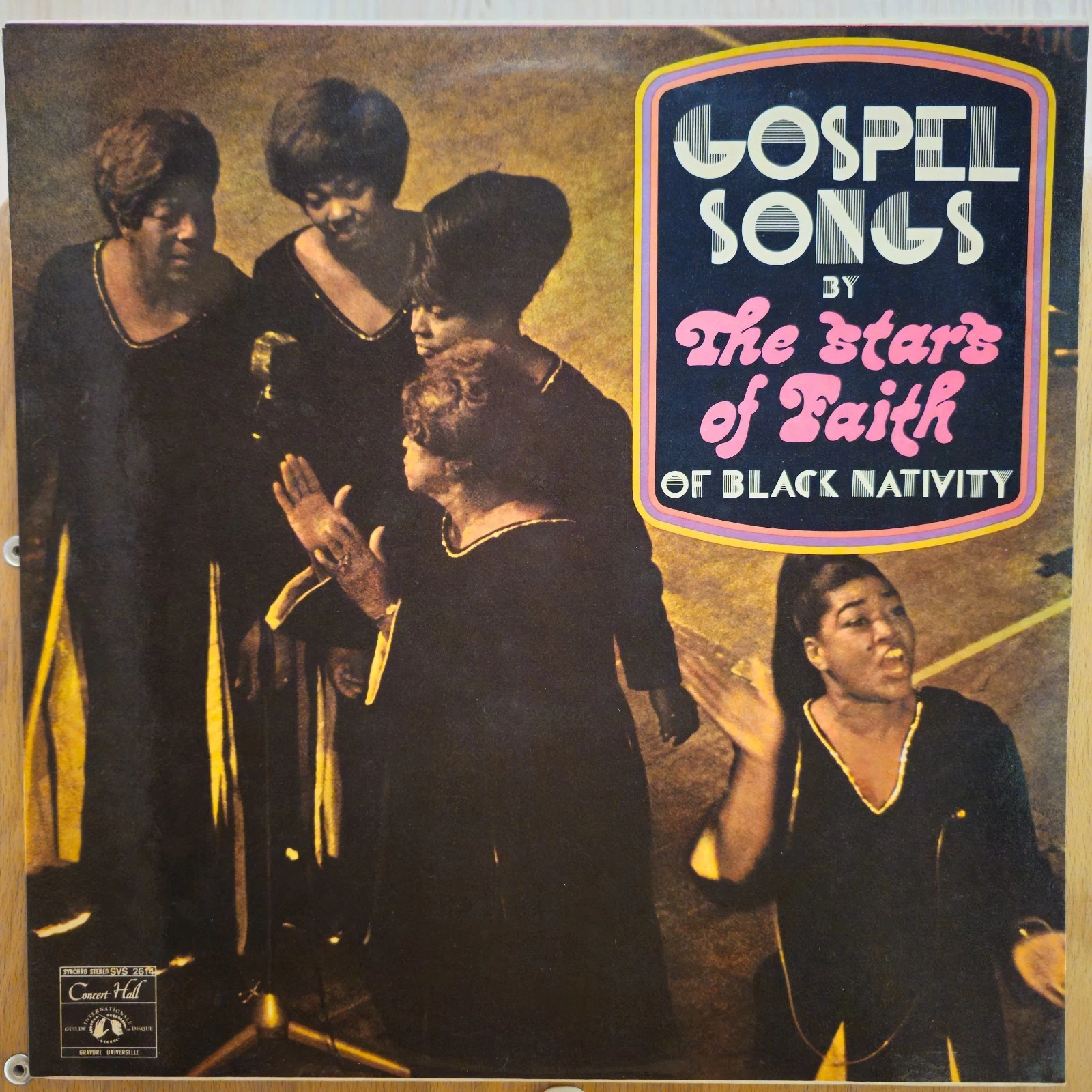 Stars Of Faith Black Nativity Gospel Songs Vinyle LP Concert Hall 33t