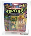1988 AFA 75 TMNT RAPHAEL SOFT HEAD PLAYMATES SERIES 1 / 10 BACK  FAN CLUB FLYER